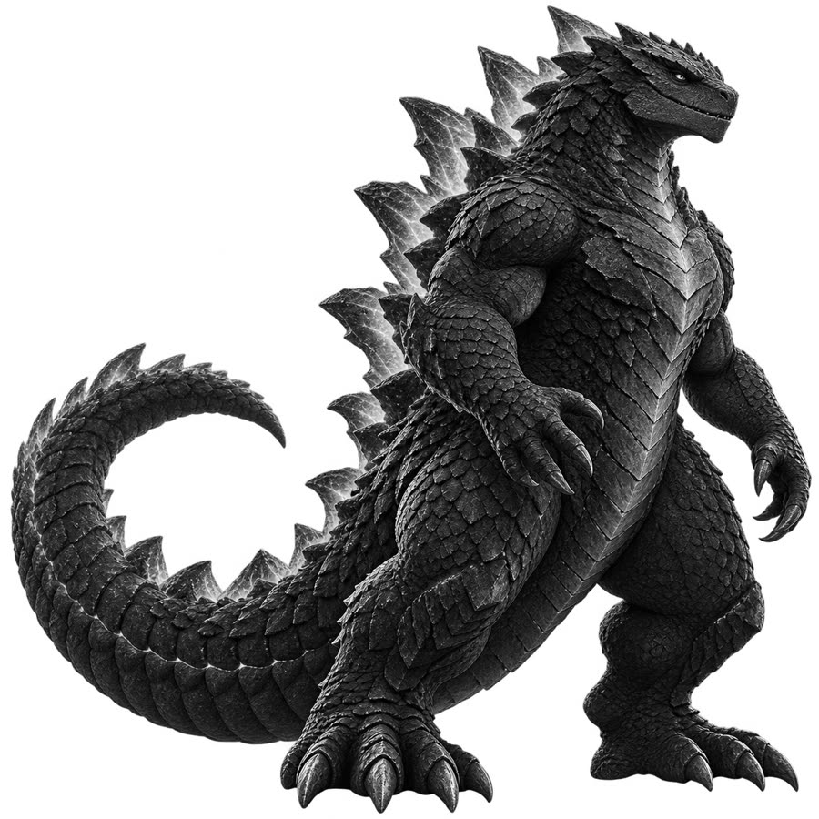 Phantombild des Kaiju nach Zeugenaussagen